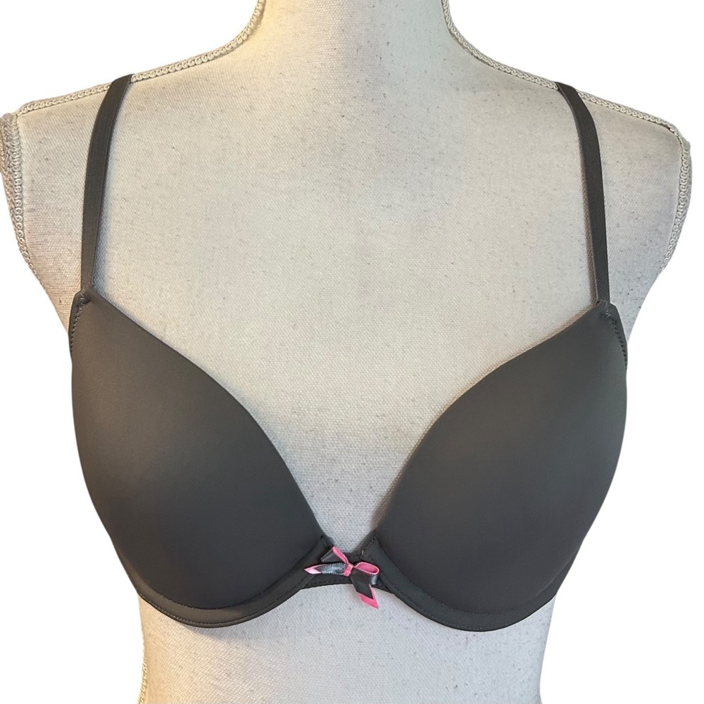 Target Xhiliration Perfect T-shirt Convertible‎ Back Bra Women’s SZ 36B Grey